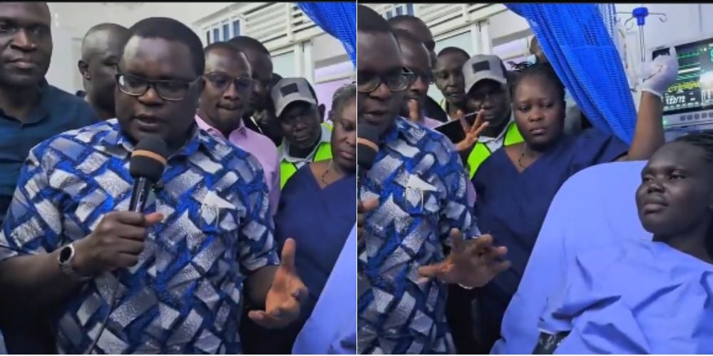 File image of Governor Ken Lusaka with Flora Anyango.